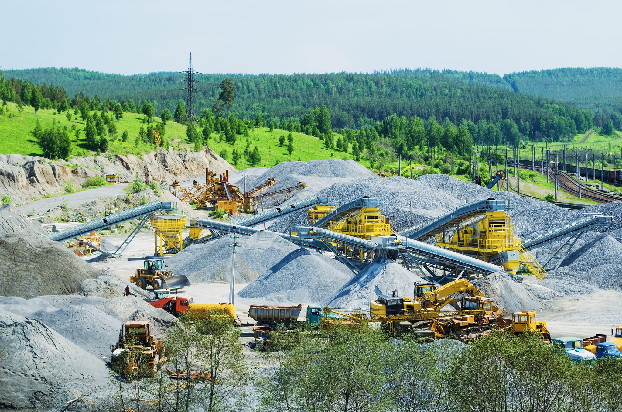 Modular package plant modules ready for mineral processing projects